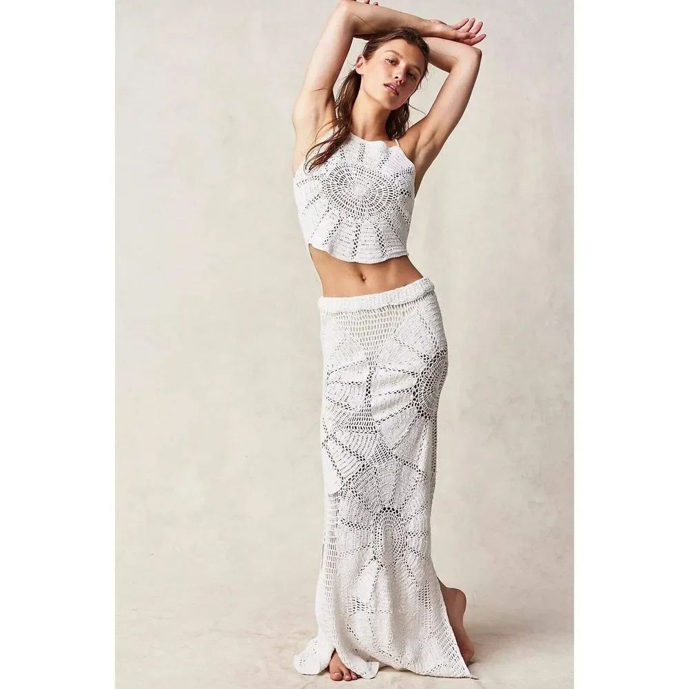 Free People Jainsons Nautilus Skirt Set